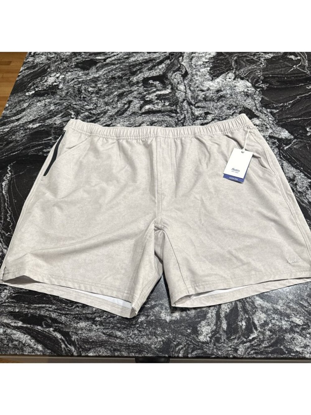 Katin OTG Fusion Hybrid Shorts Light Gray Men’s Size XXL NWT $69